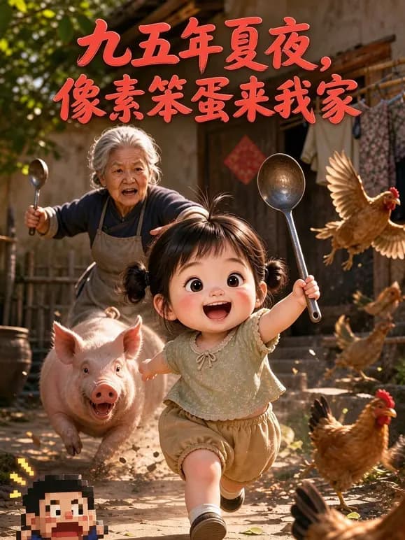 九五年夏夜，像素笨蛋来我家