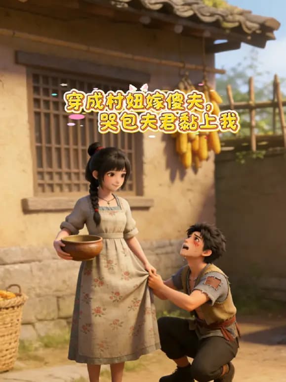 穿成村妞嫁傻夫，哭包夫君黏上我