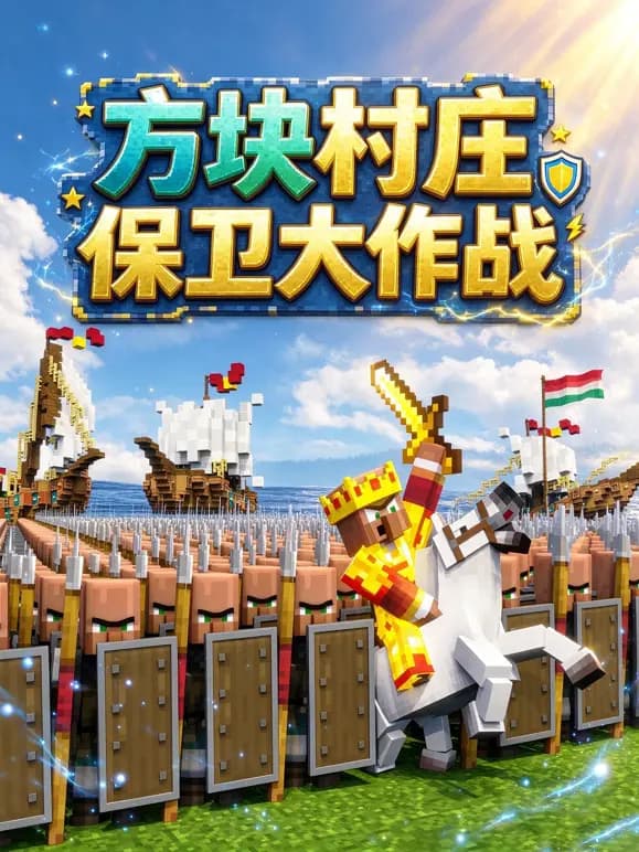 方块村庄保卫大作战