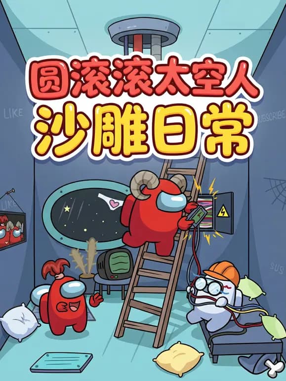 圆滚滚太空人沙雕日常